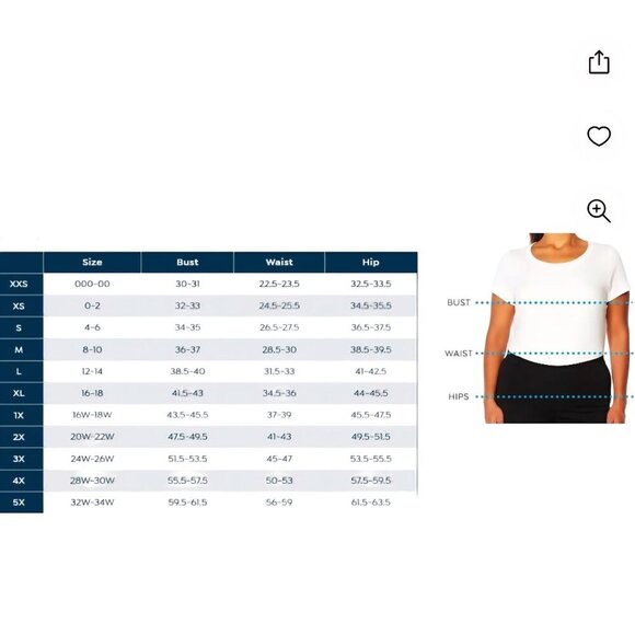 DG2 Diane Gilman Black Infinity Stretch Tri-fit Black Boot Cut Jeans Size 18W - Picture 5 of 7